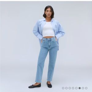 Everlane “Way-High Jean”. Worn only once, then washed. Size 26R.